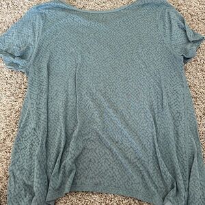 Lululemon Athletica Green Relaxed Short Sleeve Tee